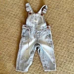 9 month girl Oshkosh overalls